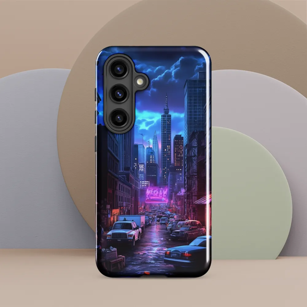 Urban Mystique: A Cyberpunk Night