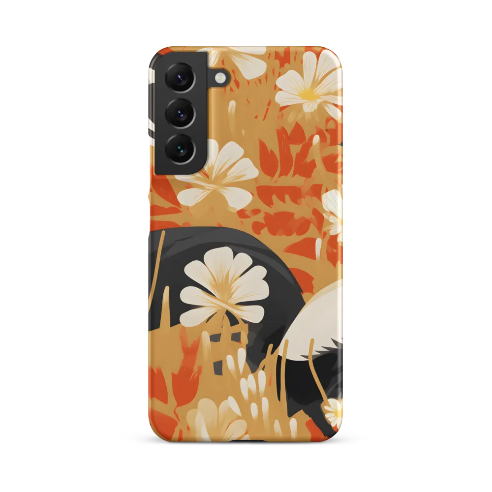 Whimsical Badgers in Bloom
