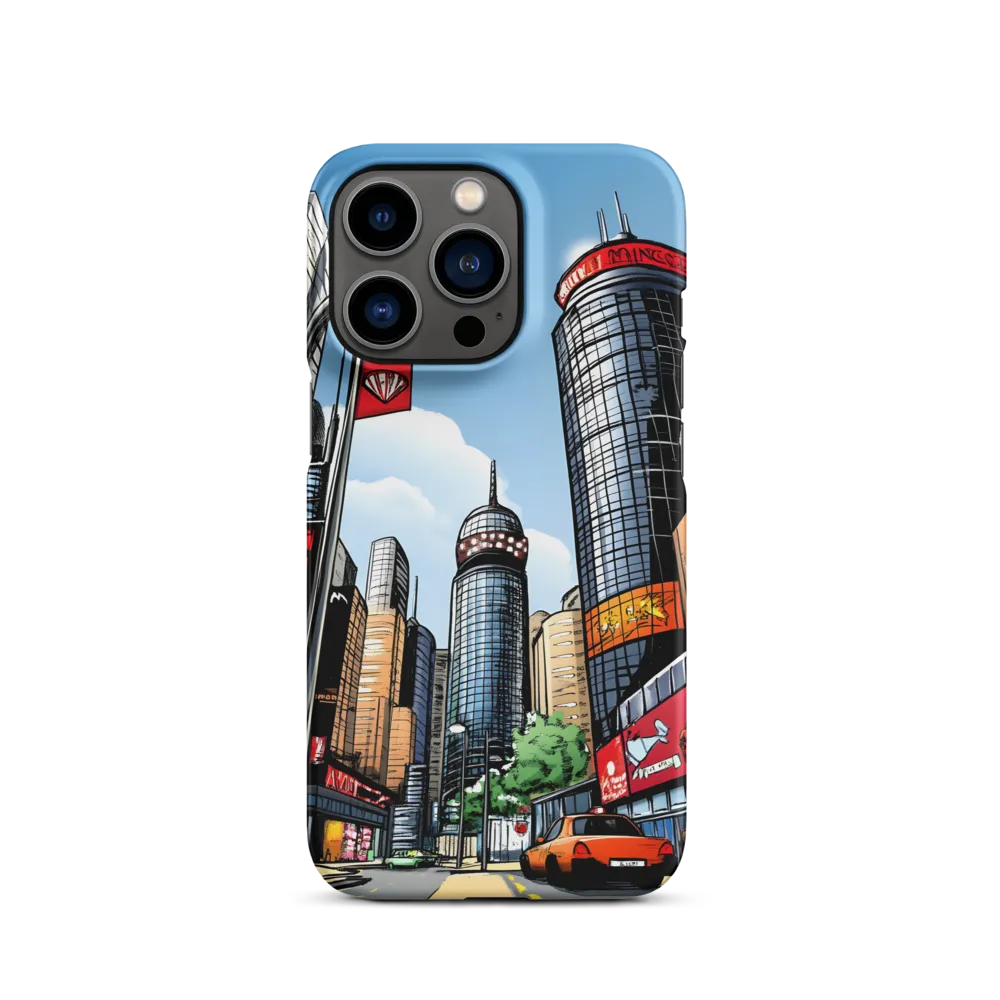 Urban Pulse: A Comic Cityscape