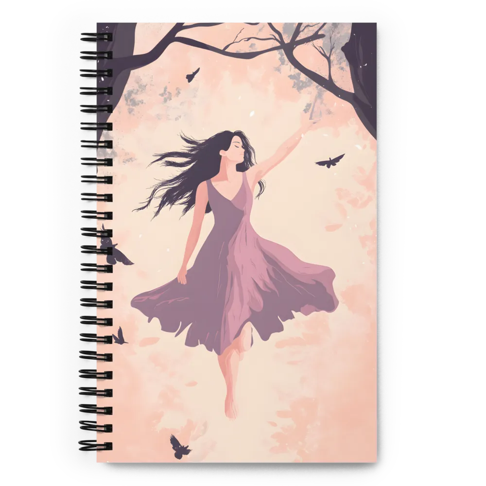 Embracing Freedom | Spiral Notebook