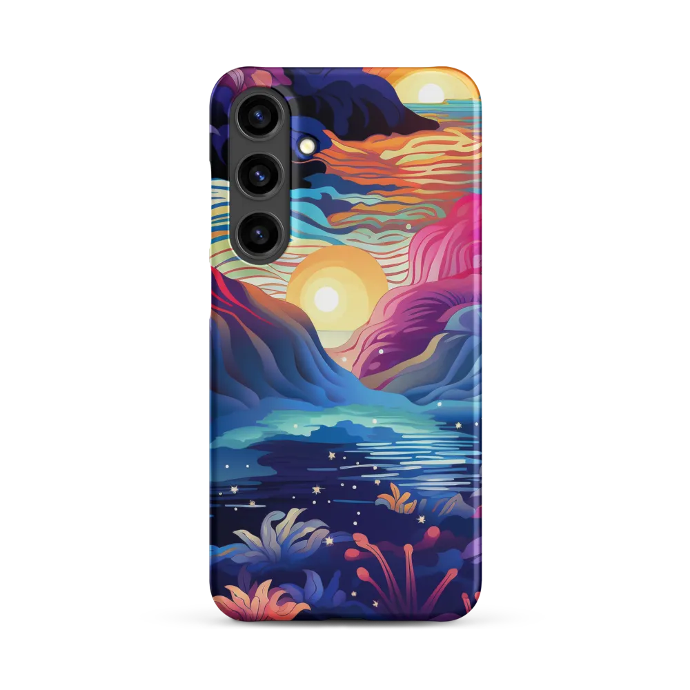 Tropical Dreamscape | Phone Case |  S24 Plus | Snap Case | Matte