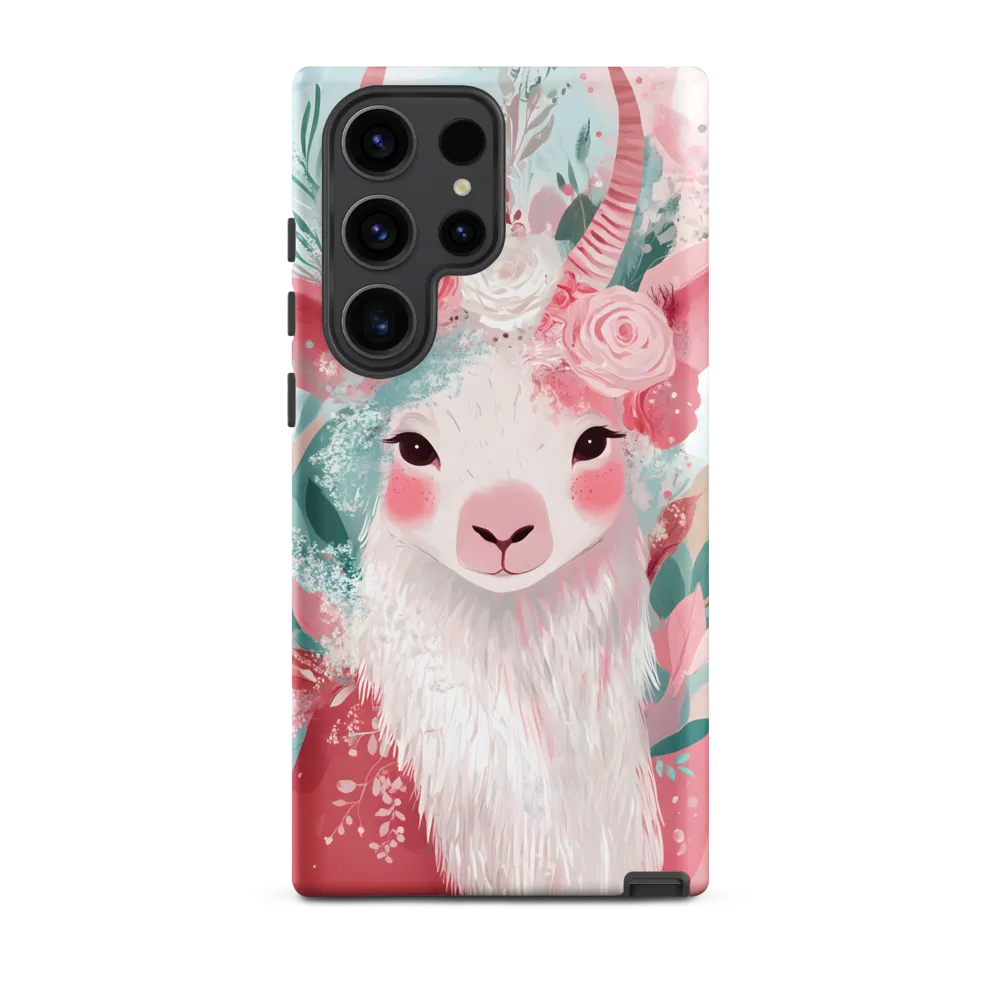 Spring Whimsy: The Floral Goat
