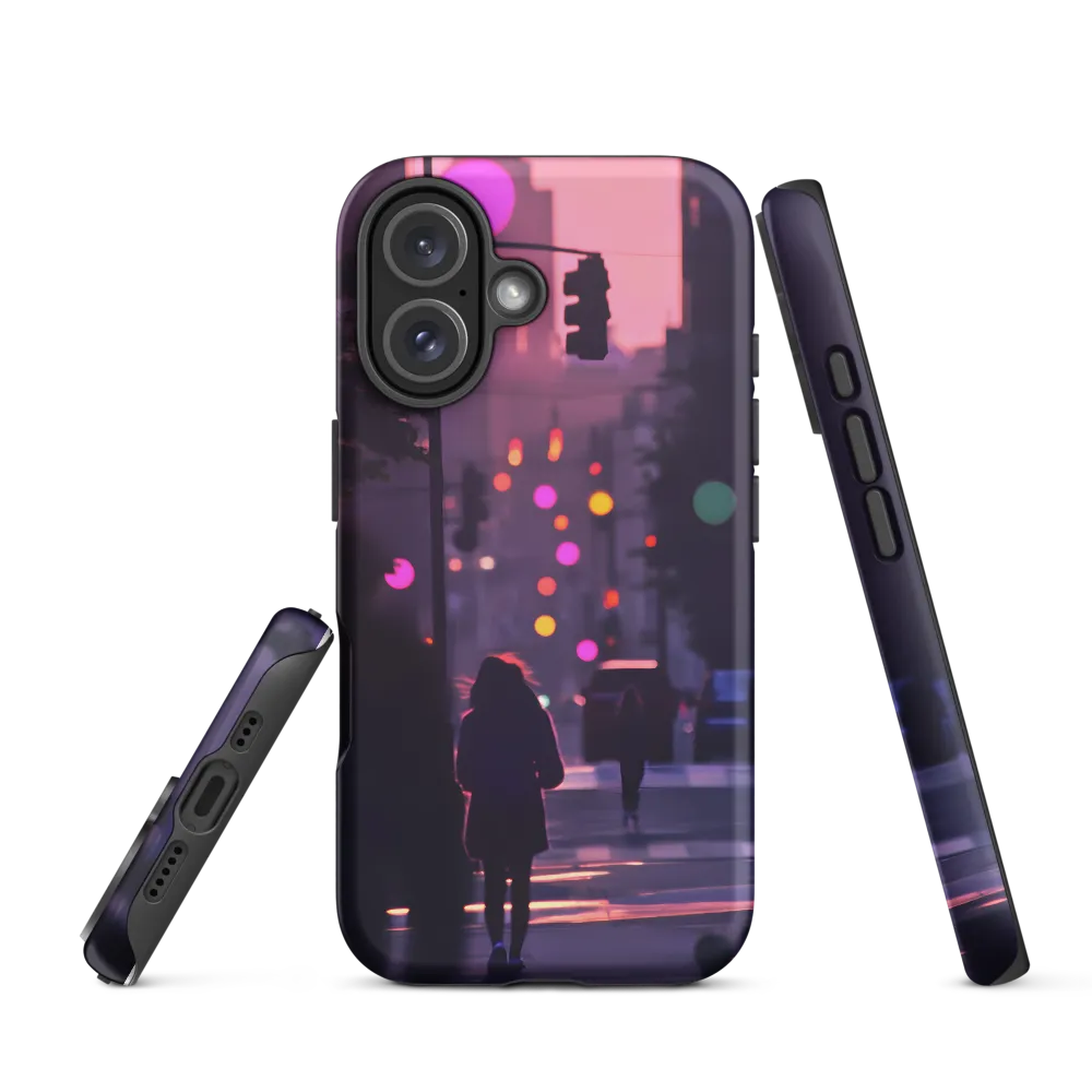 City Silhouettes at Dusk | Phone Case |  16 | Tough Case | Matte