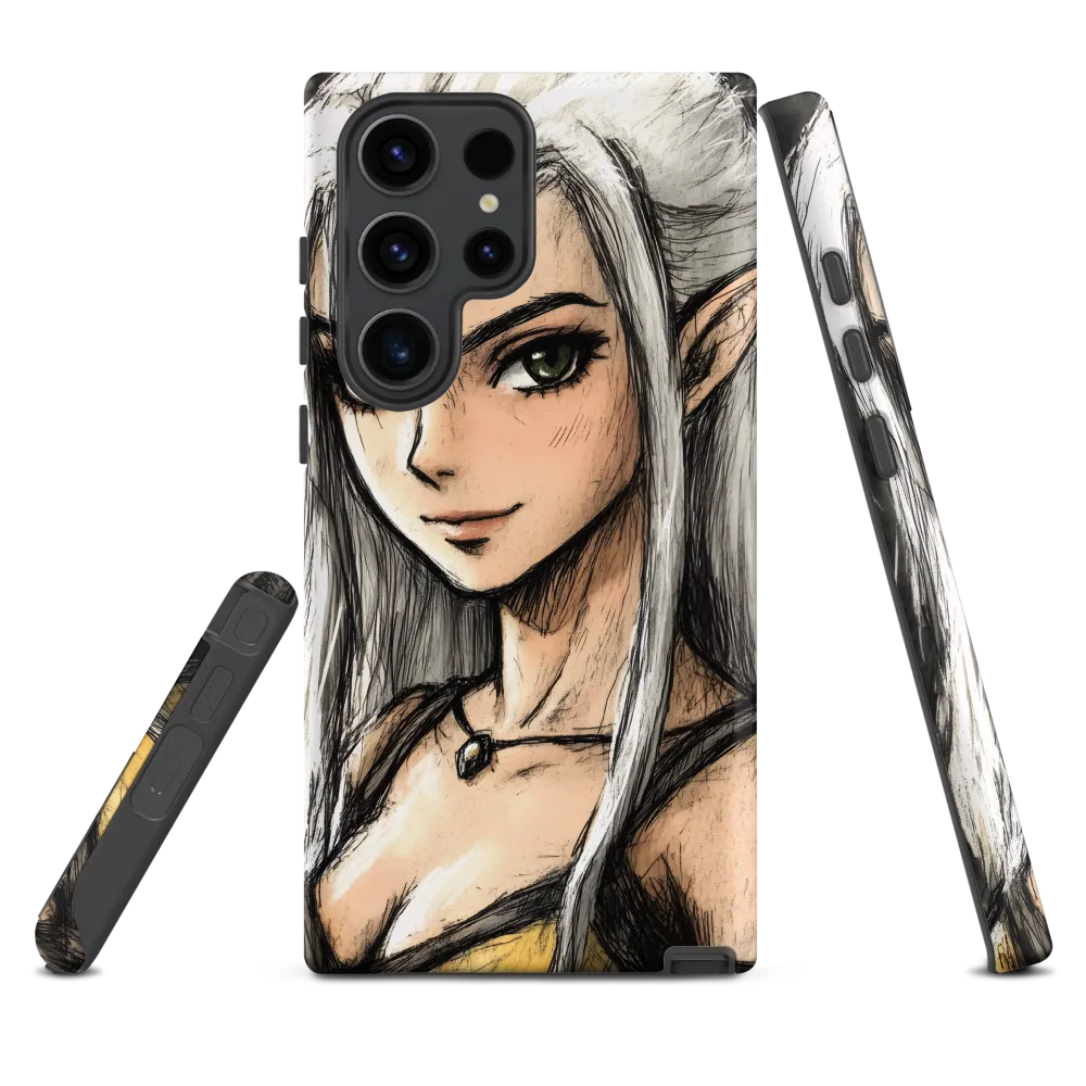 Ethereal Elegance: The Elf's Portrait
