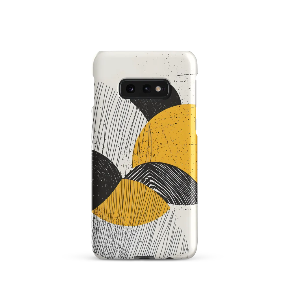 Dynamic Harmony in Black and Yellow