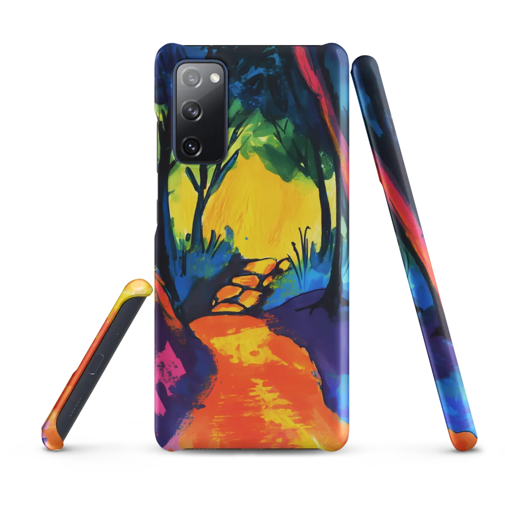 Path Through a Vibrant Forest