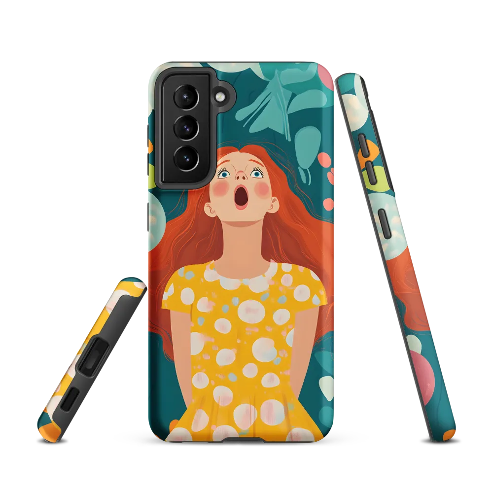 Joyful Expression | Phone Case |  S21 | Tough Case | Matte
