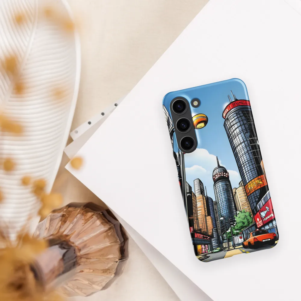 Urban Pulse: A Comic Cityscape