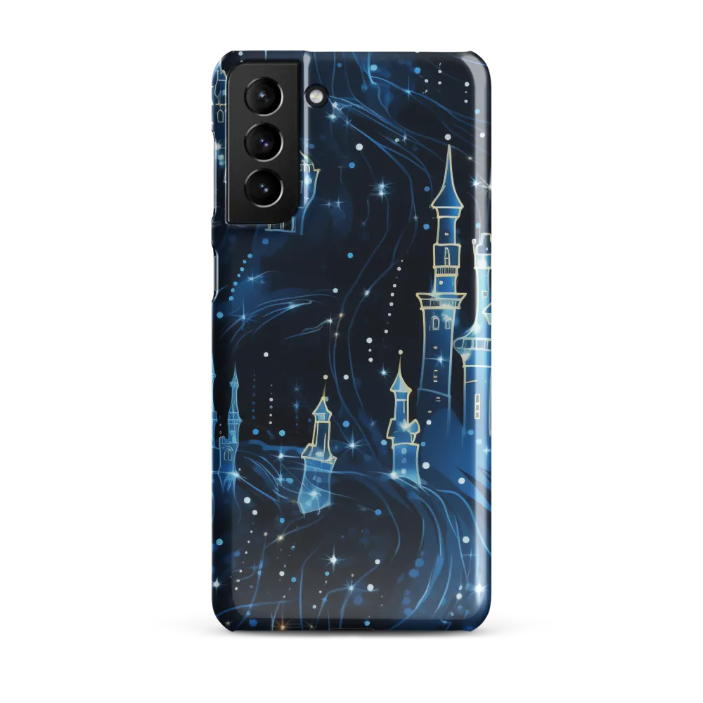 Dreamy Castles in a Starry Sky | Phone Case |  S21 Plus | Snap Case | Glossy