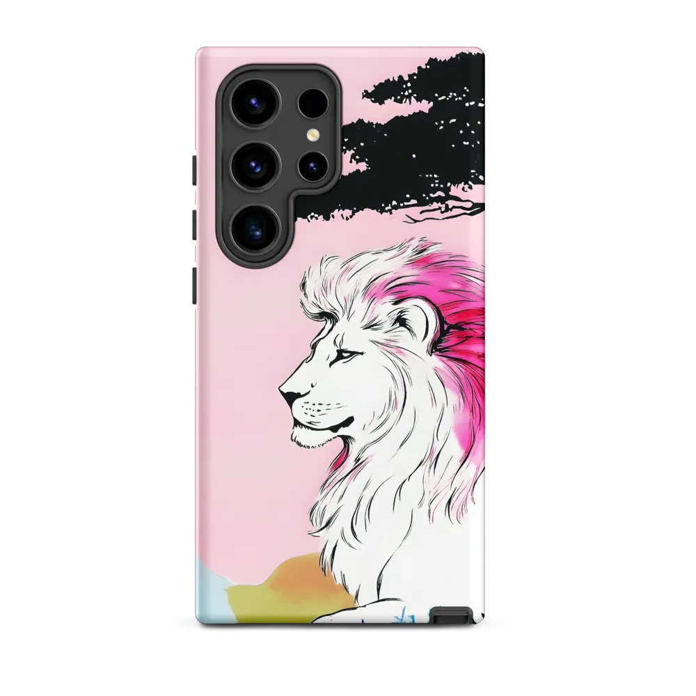 Serene Majesty: A Lion's Profile