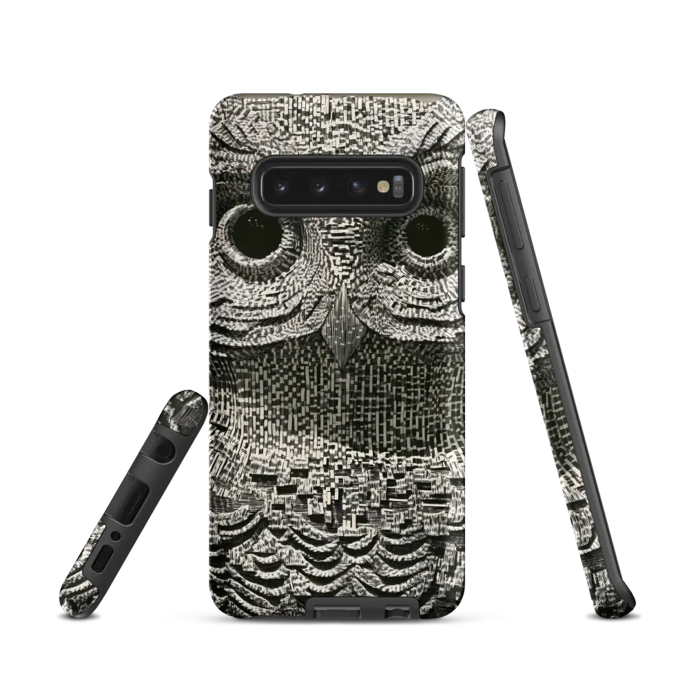 Intricate Owl of Textures