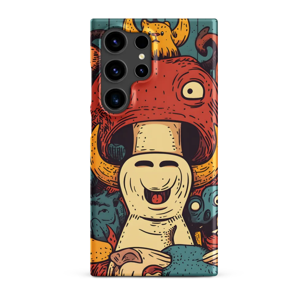 Whimsical Gathering of Creatures | Phone Case |  S24 Ultra | Snap Case | Matte