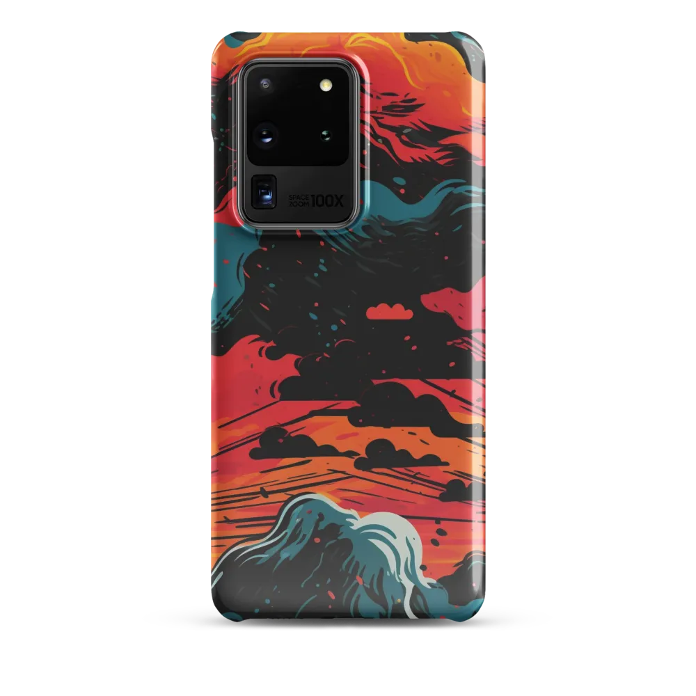 Ethereal Twilight: A Dramatic Landscape in Motion