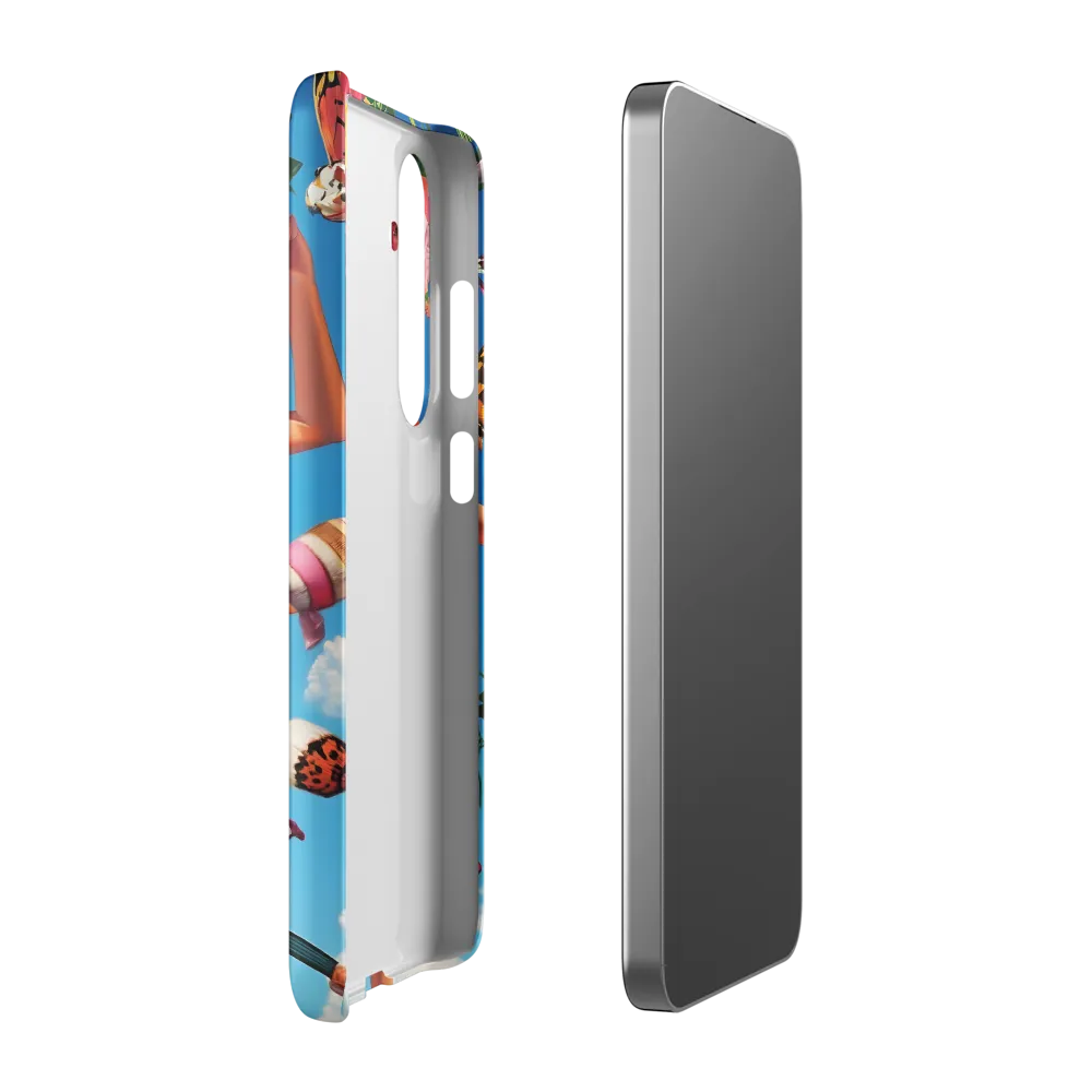 Joyful Whimsy | Phone Case |  S24 Plus | Snap Case | Matte