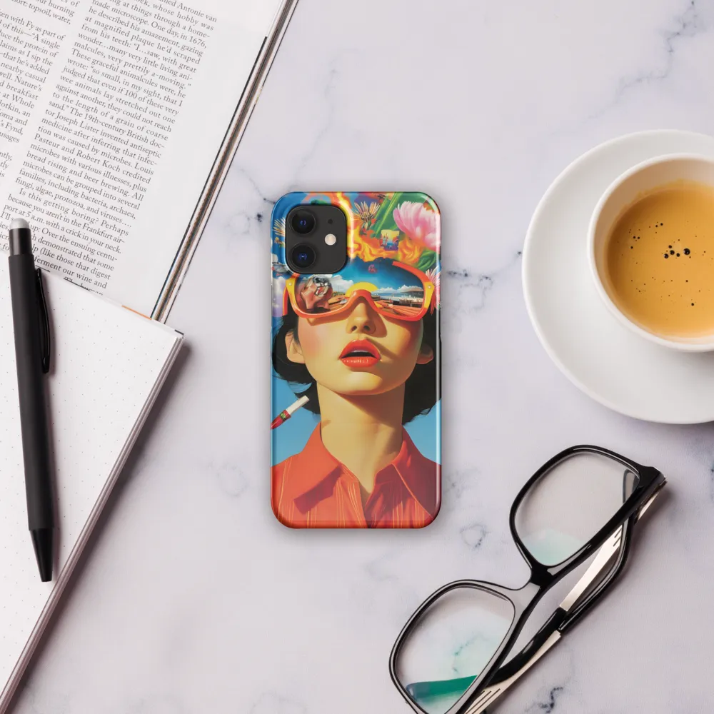 Reflections of Whimsy | Phone Case |  12 Mini | Snap Case | Glossy