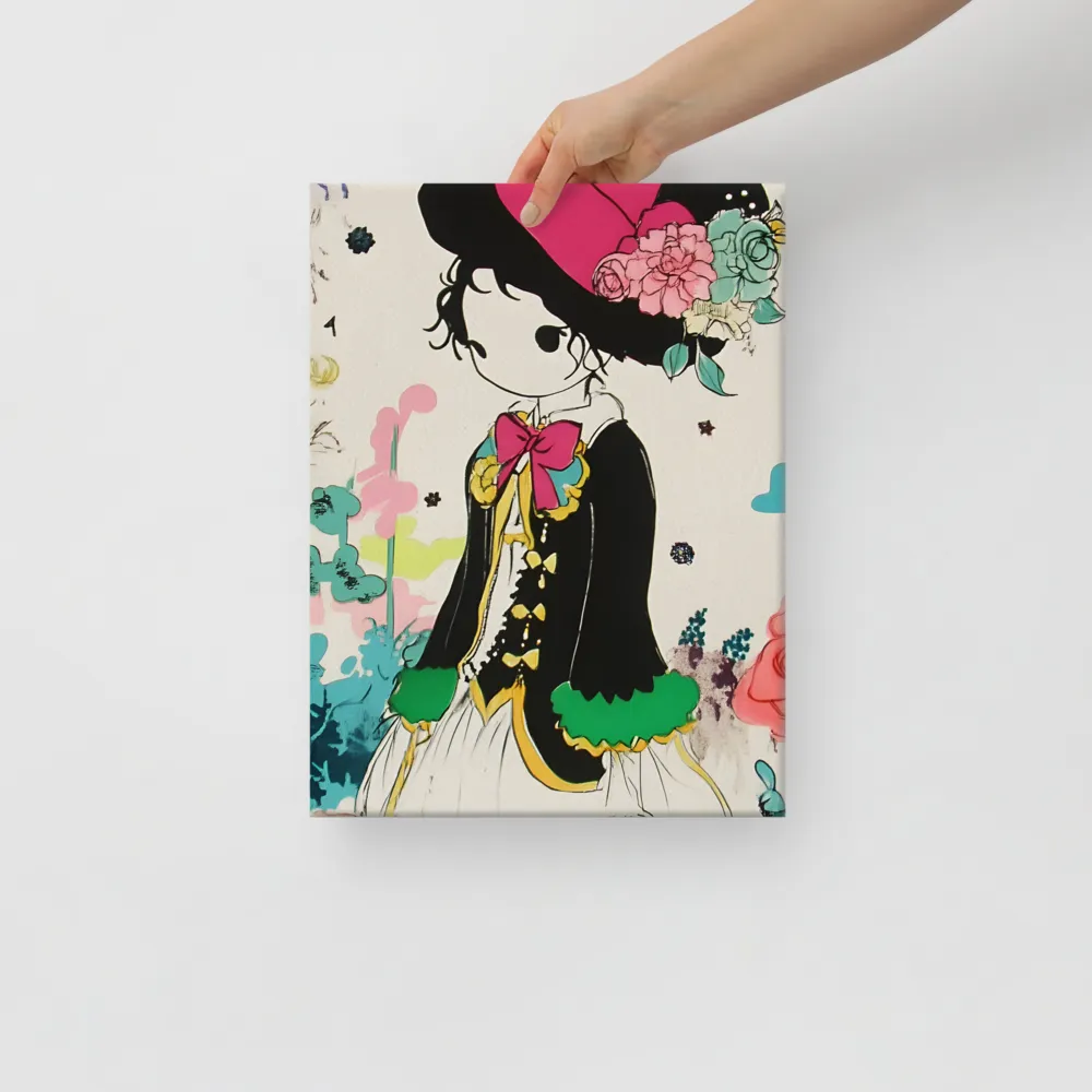 Whimsical Garden Reverie | Canvas | 12″×16″