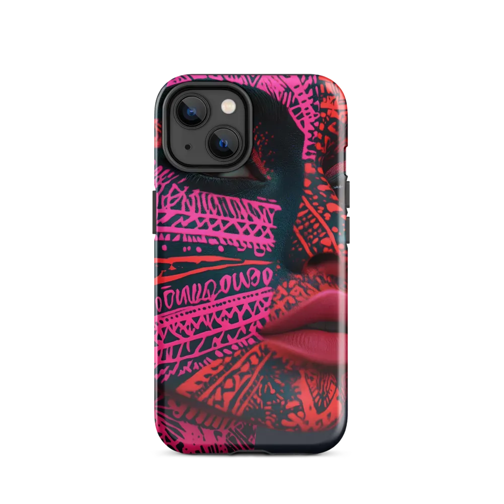 Neon Visage: A Bold Expression of Contemporary Art