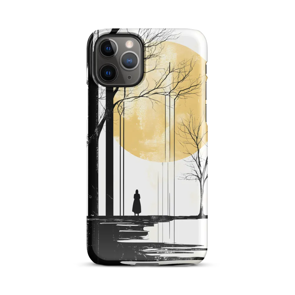 Solitude Under the Yellow Sun | Phone Case |  11 Pro | Snap Case | Glossy