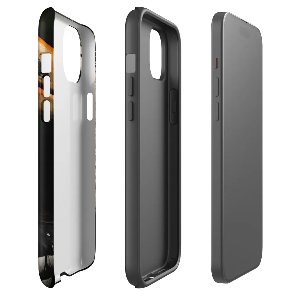 Majesty of the Hornbill | Phone Case |  15 Plus | Tough Case | Matte