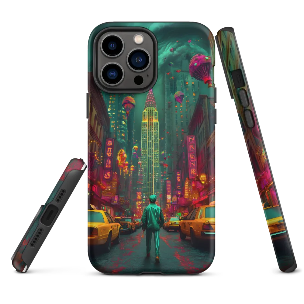 Neon Dreams: A Surreal Urban Journey