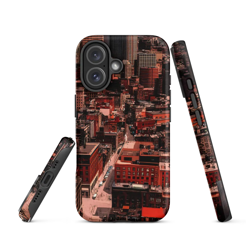 Urban Mosaic: Aerial Perspective | Phone Case |  16 | Tough Case | Matte