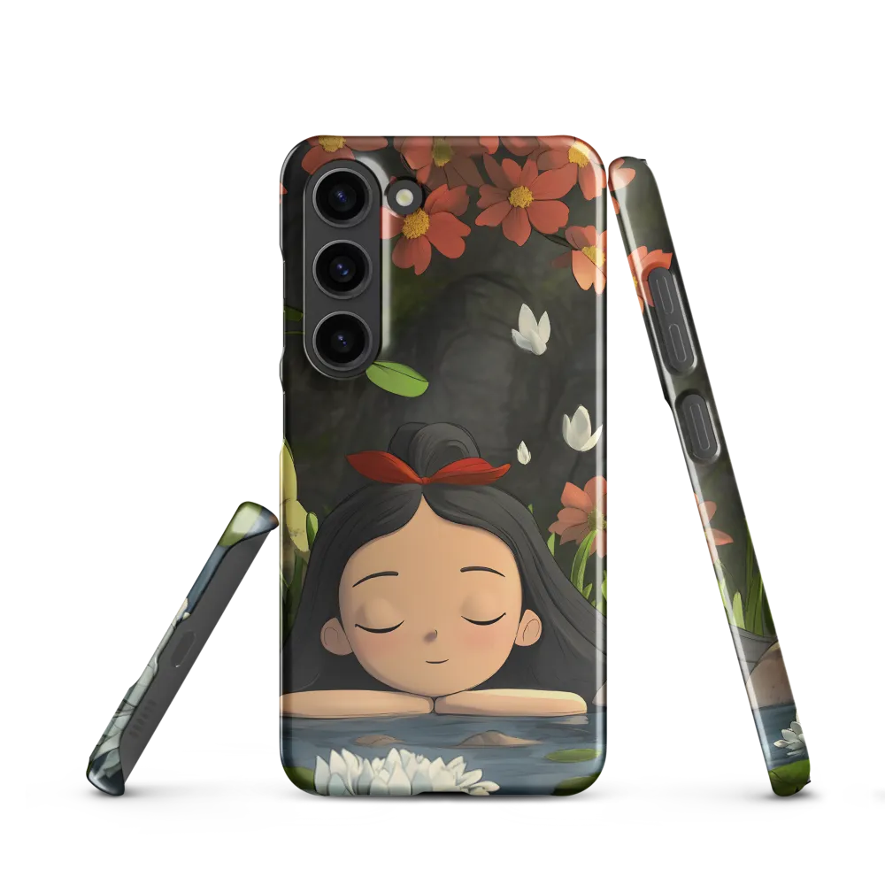 Tranquility by the Waterside | Phone Case |  S23 | Snap Case | Glossy