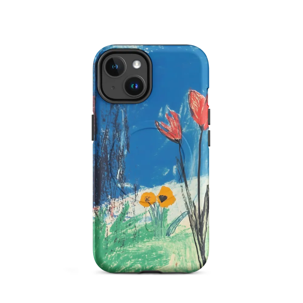 Joyful Blossoms in Blue