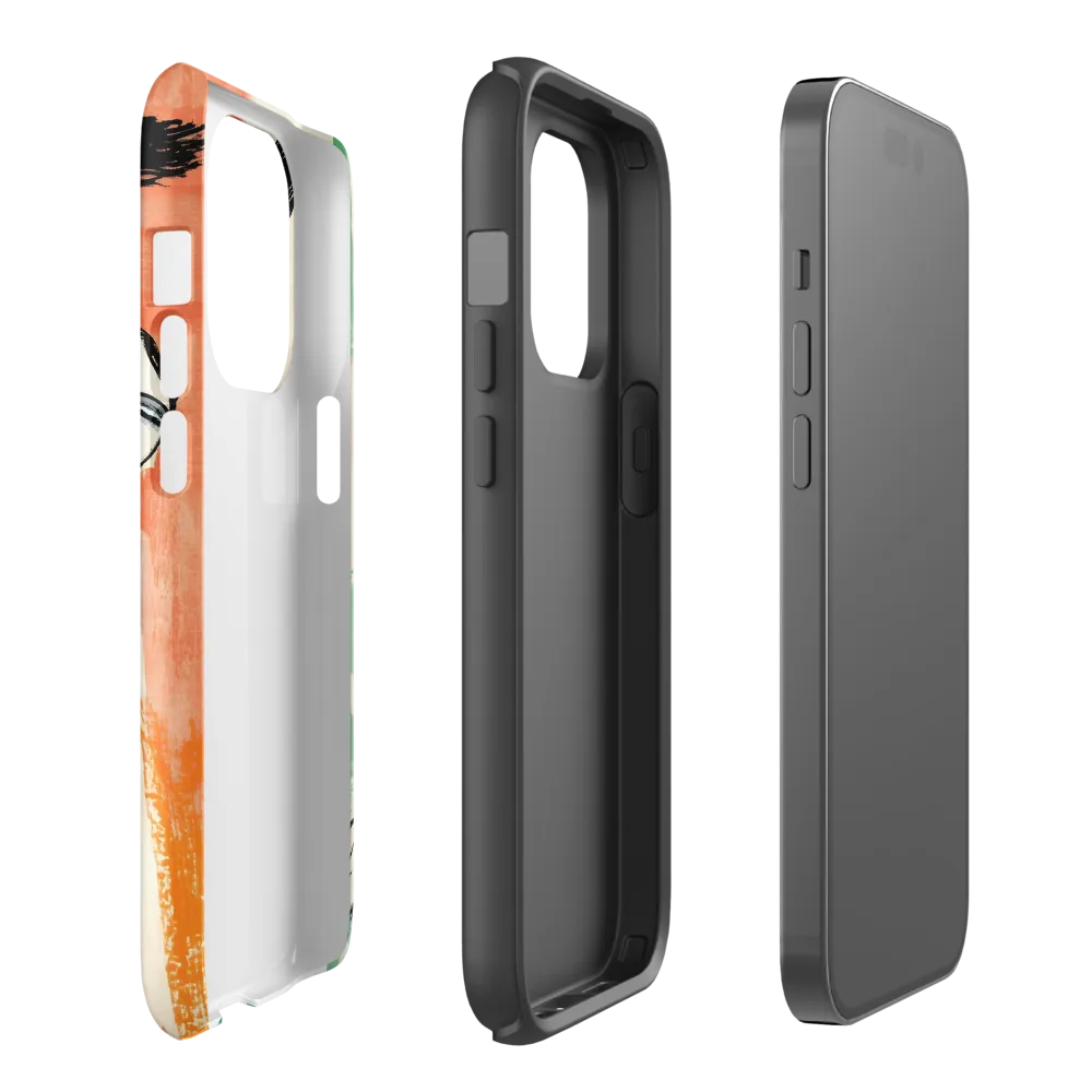 Elegance in Flight | Phone Case |  14 Pro | Tough Case | Matte