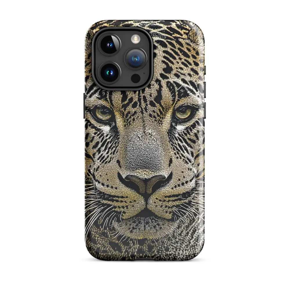The Majestic Gaze: Portrait of a Leopard