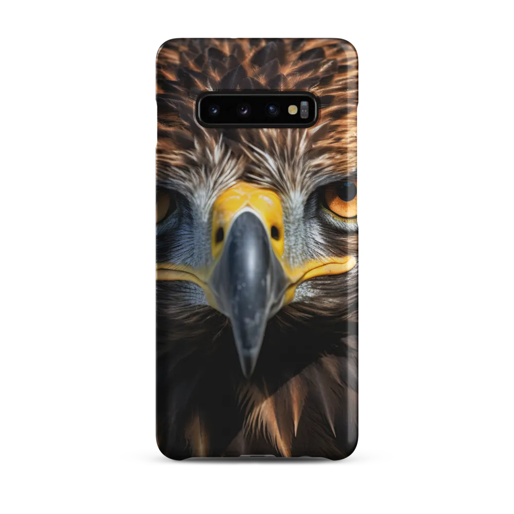 The Intensity of the Eagle | Phone Case |  S10 Plus | Snap Case | Matte