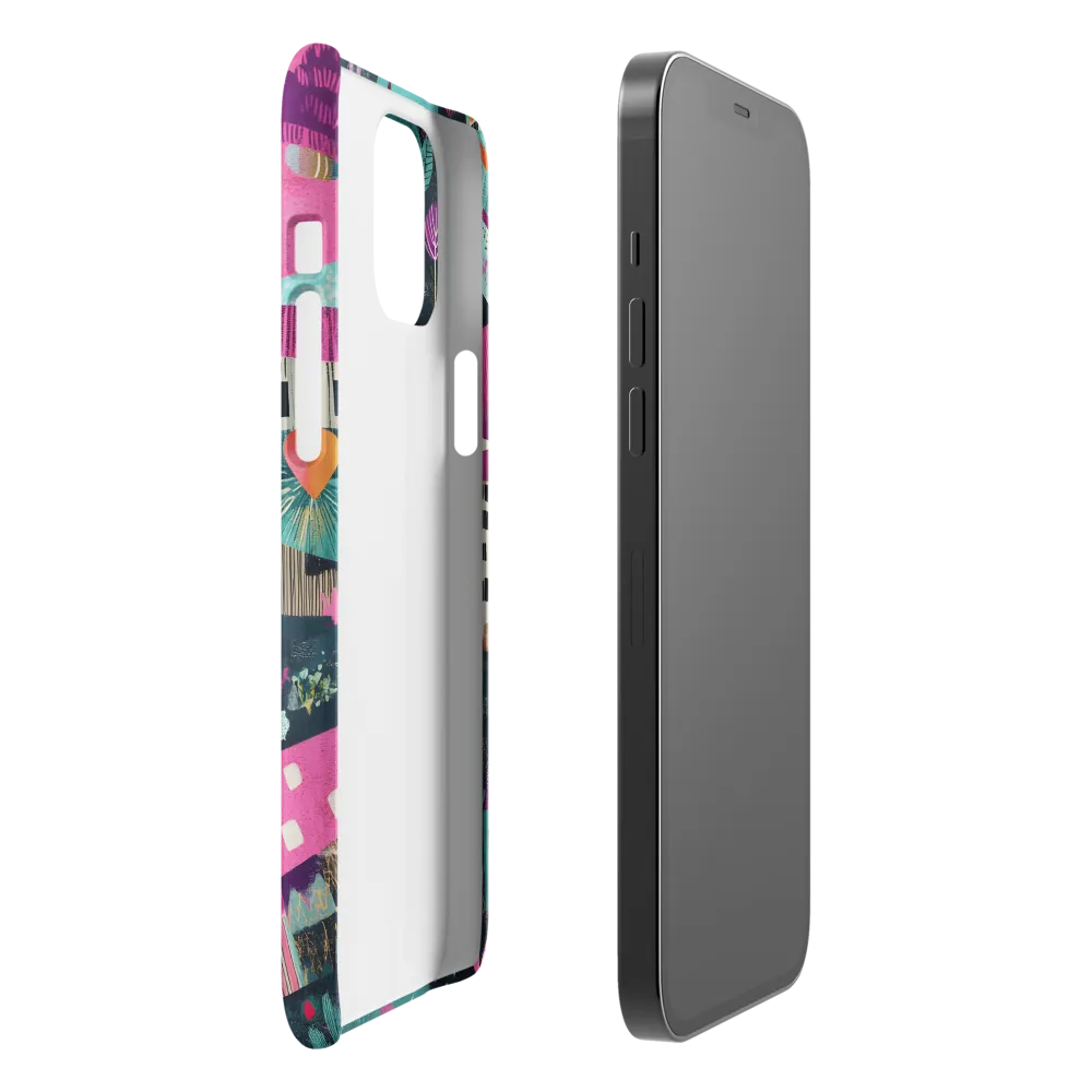 Whimsical Journey Through a Vibrant Landscape | Phone Case |  12 Pro Max | Snap Case | Matte