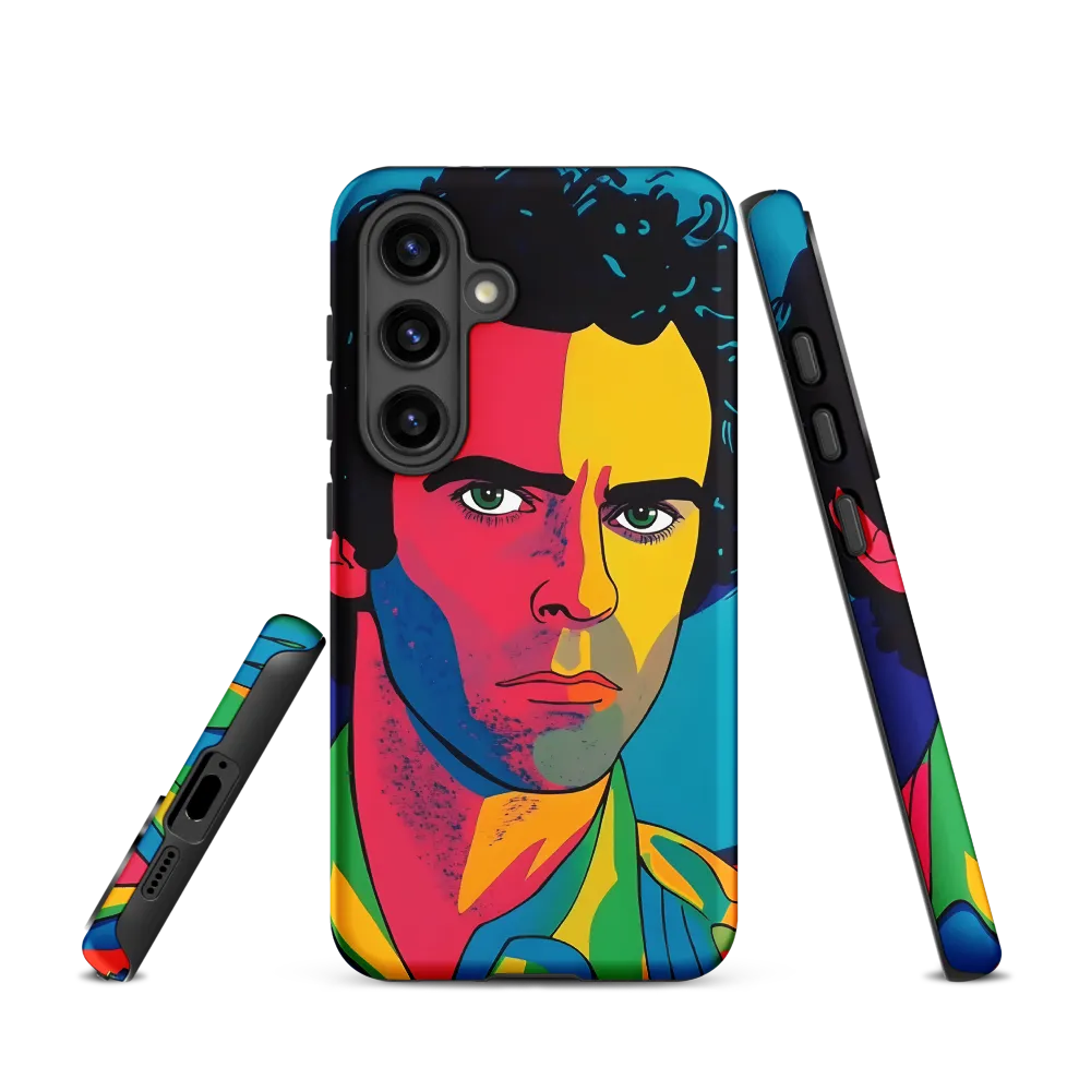 Electric Visage: A Portrait of Vibrance