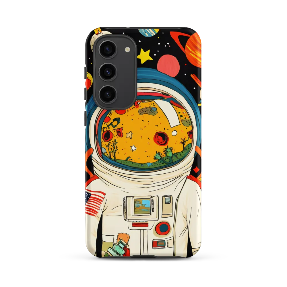 Cosmic Curiosity: Journey Within the Helmet