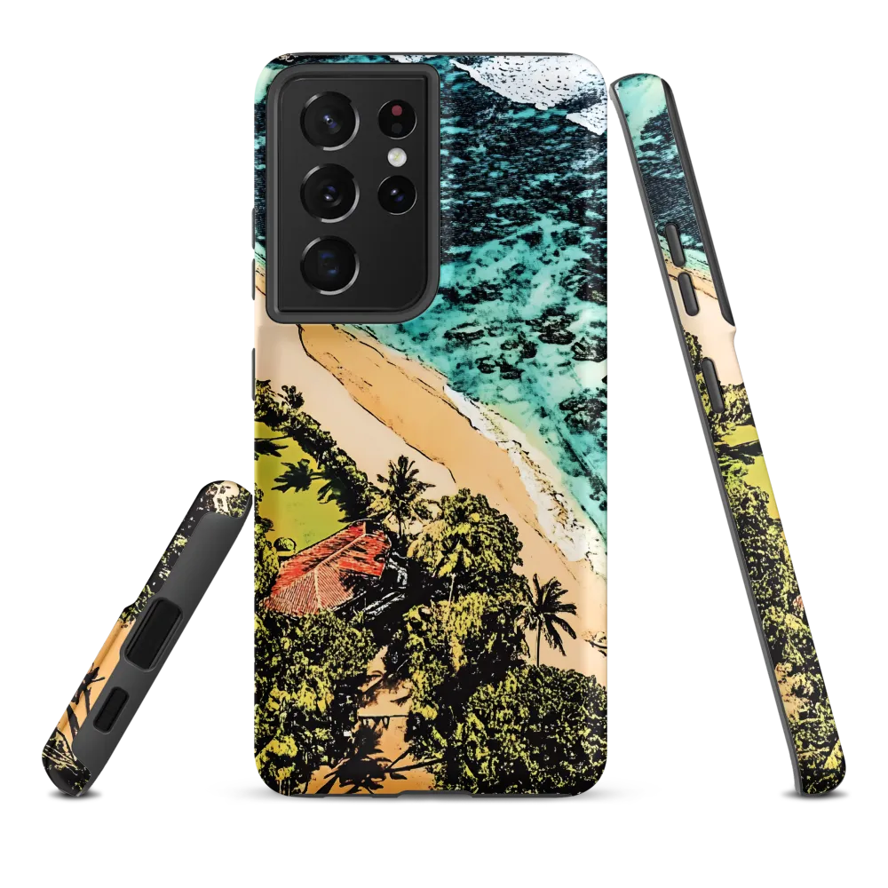 Aerial Serenity: Coastal Escape