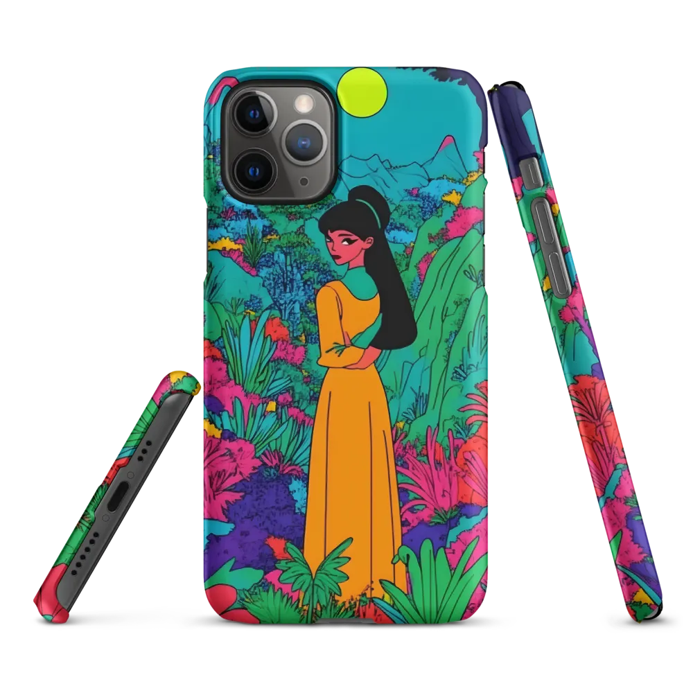 Ethereal Serenity in a Psychedelic Landscape