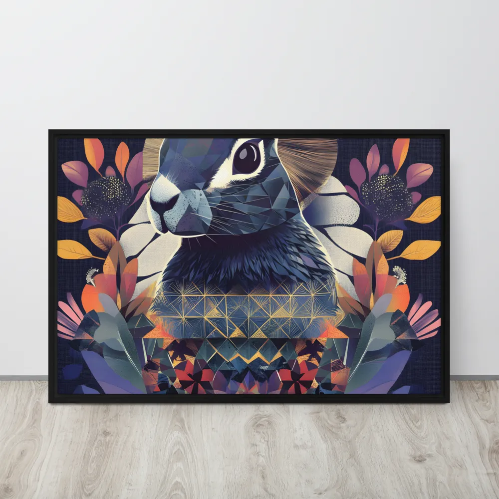 Ethereal Bunny: A Geometric Wonderland