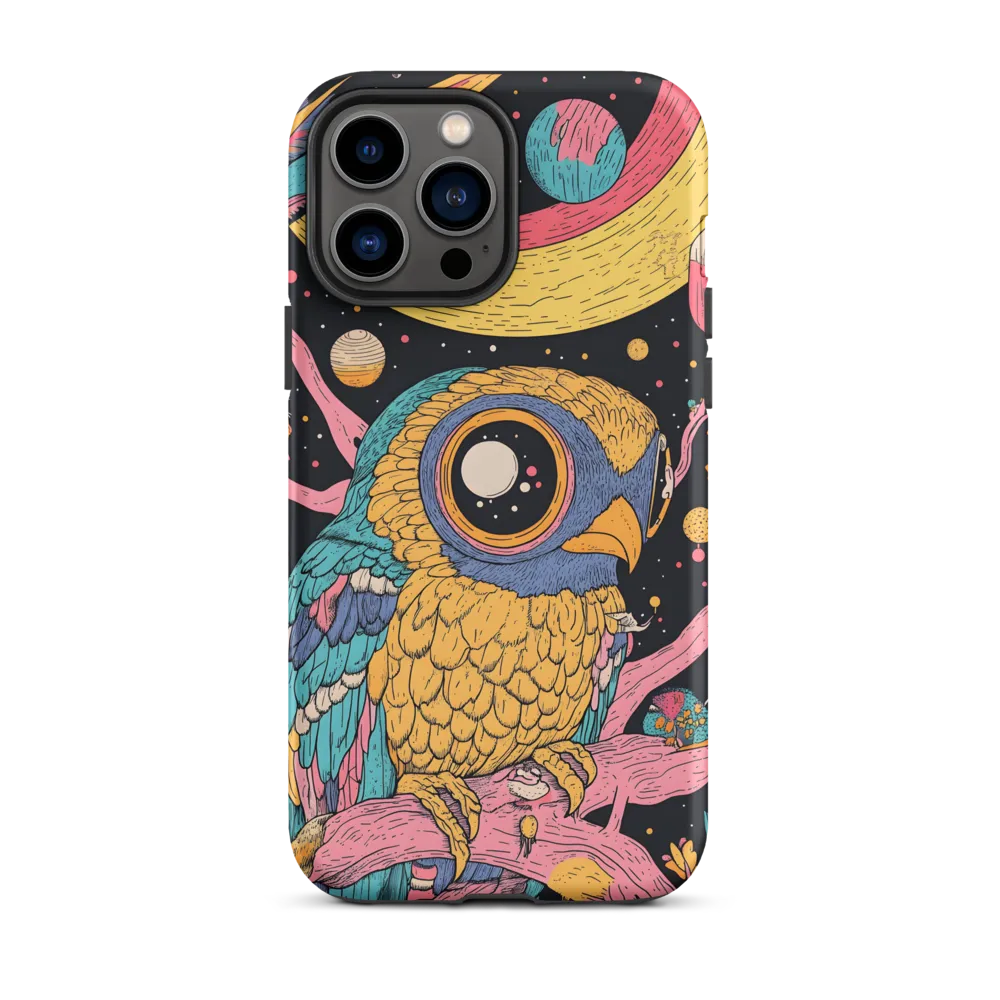 Whimsical Cosmic Owl