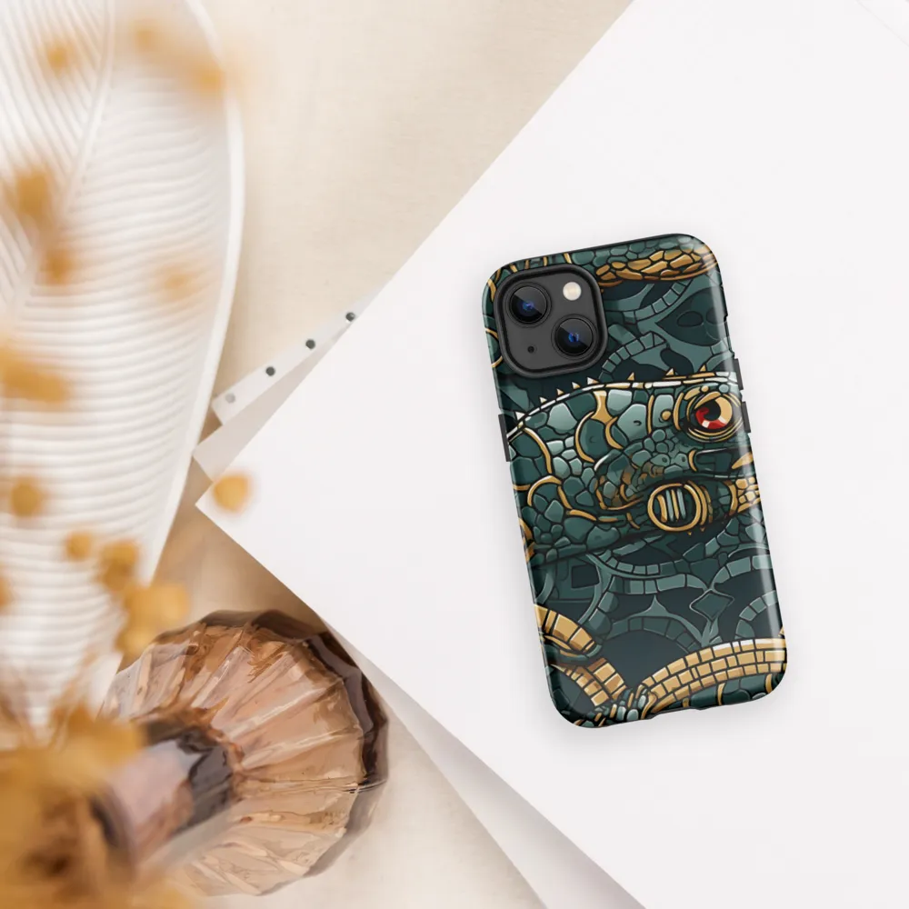 Lizards of Abstraction | Phone Case |  13 | Tough Case | Glossy