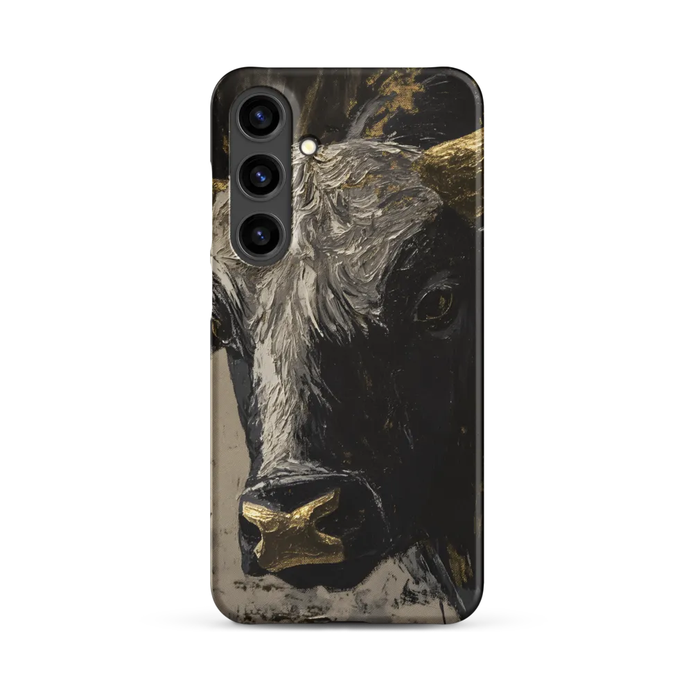 Majestic Bull: The Power in Black and Gold
