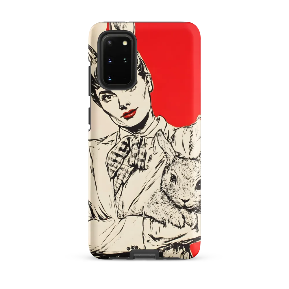 Whimsical Elegance: The Rabbit Lady