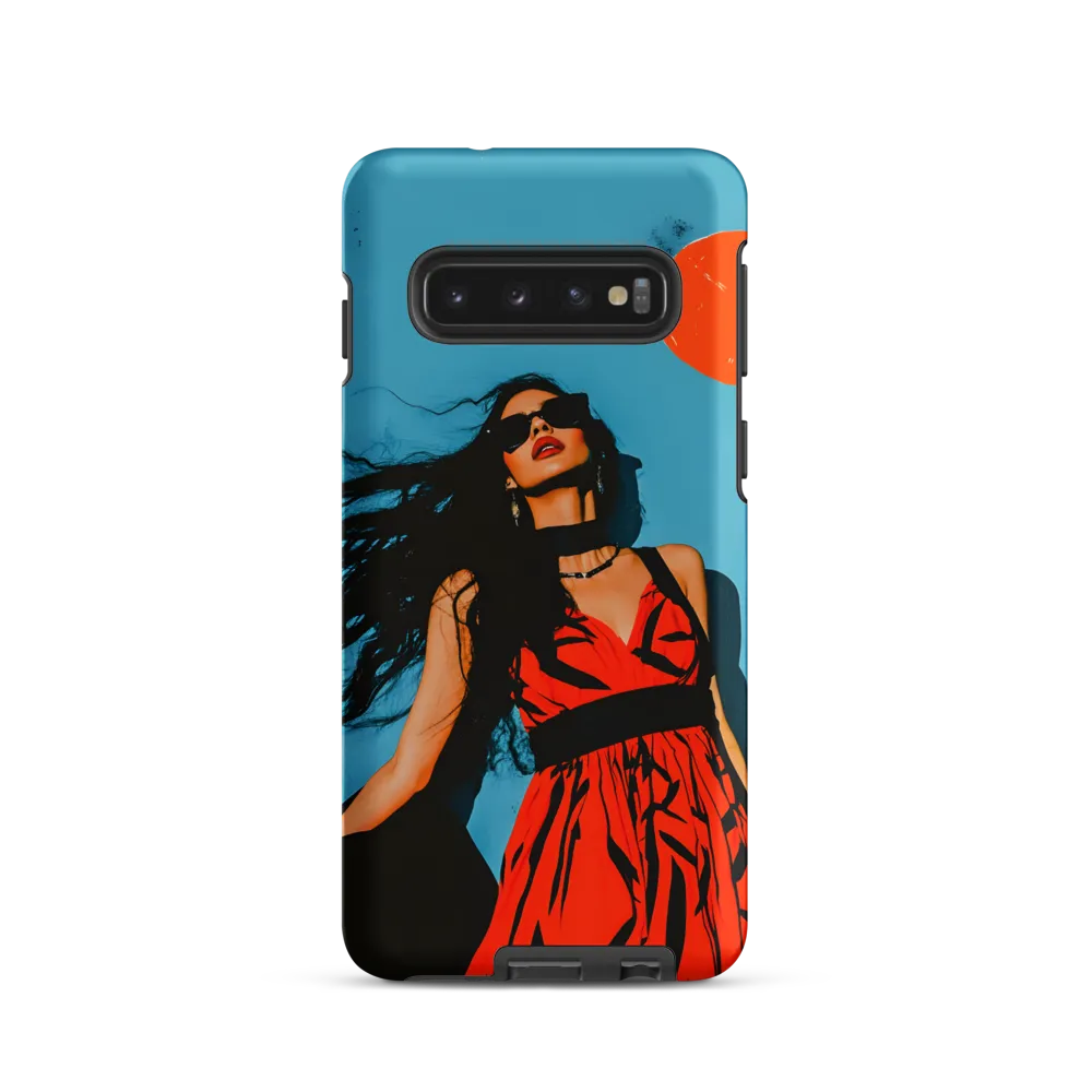 Sunset in Fashion: A Modern Portrait