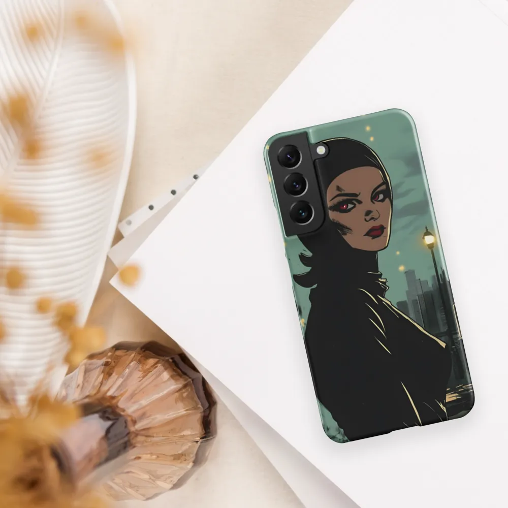 Shadows of Intrigue | Phone Case |  S22 Plus | Snap Case | Matte