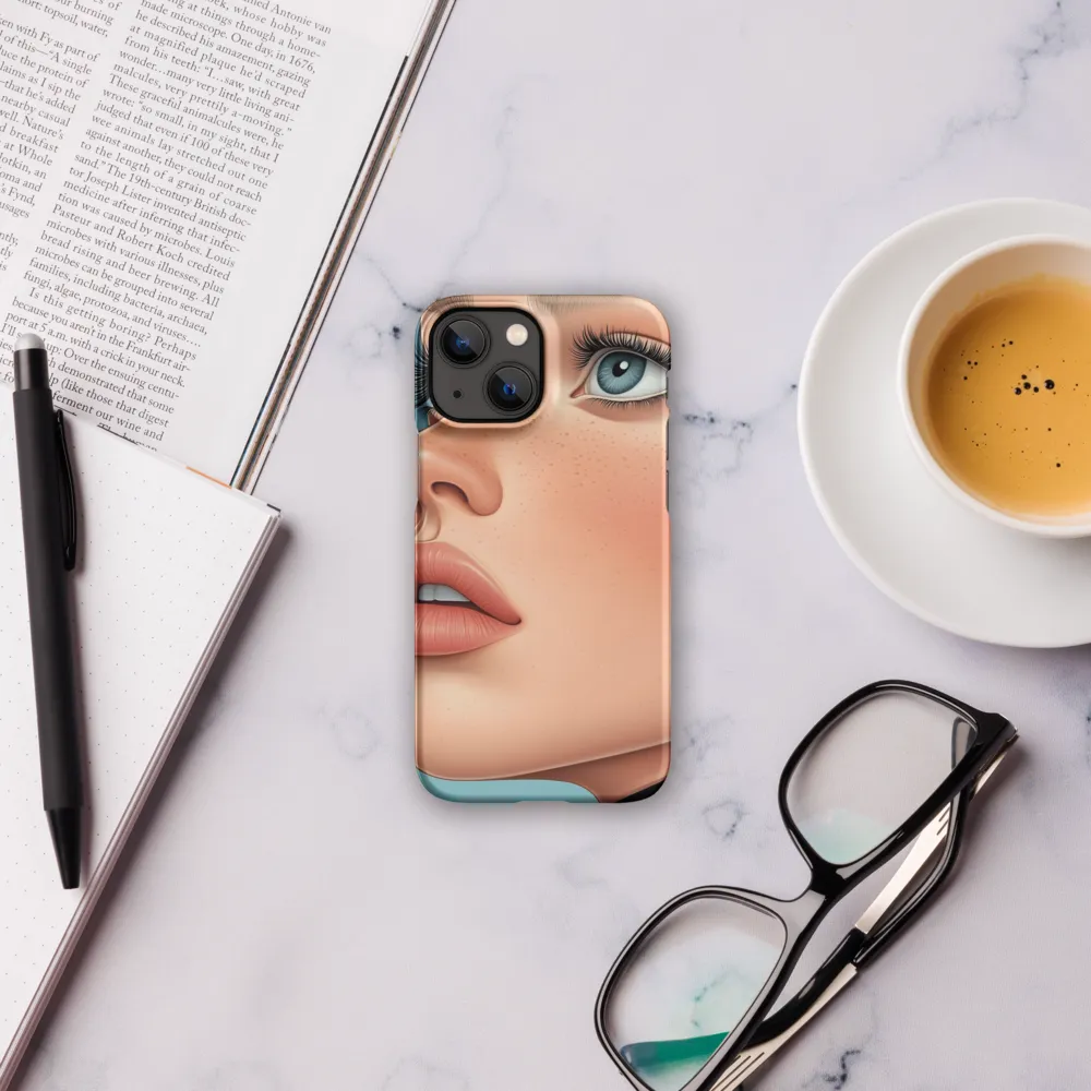 Serenity in Blue | Phone Case |  13 Mini | Snap Case | Matte