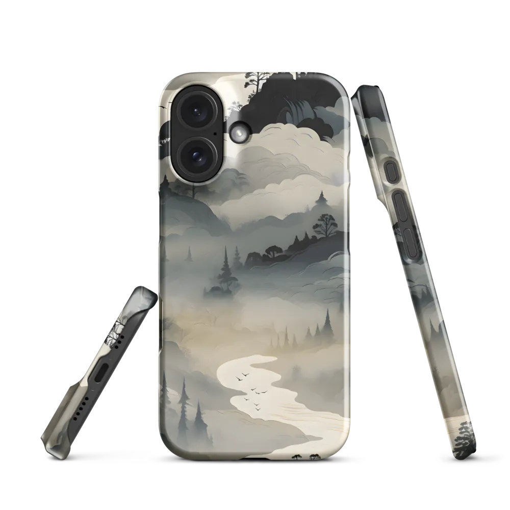 Whispers of the Misty Landscape | Phone Case |  16 | Snap Case | Glossy