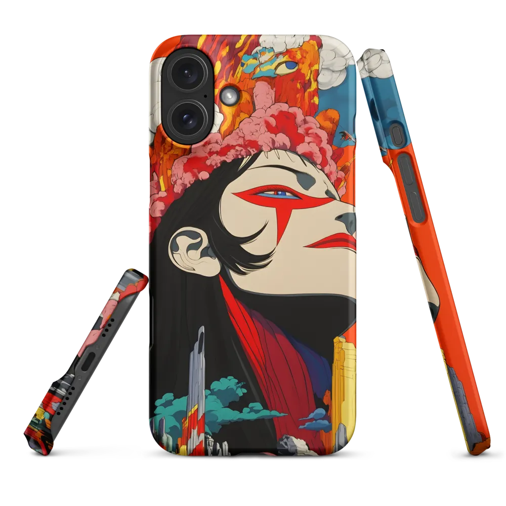 Eruption of Power | Phone Case |  16 Plus | Snap Case | Matte