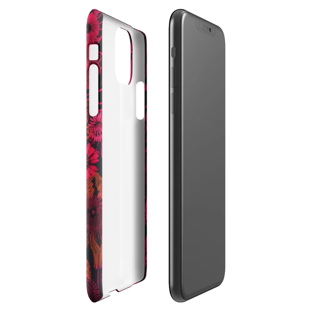 Cosmic Blooms: A Journey Through Space and Nature | Phone Case |  11 Pro Max | Snap Case | Glossy