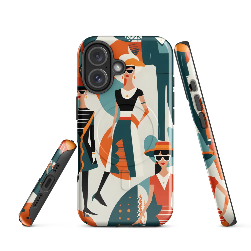 Chic Figures in Pop Art
