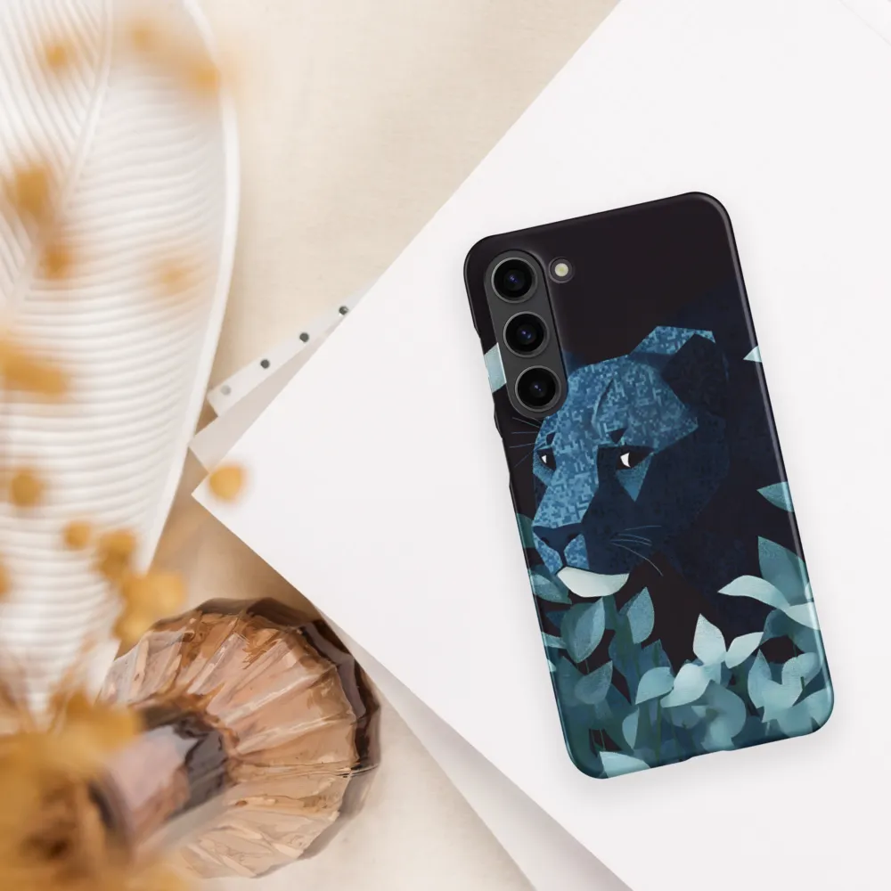 Lurking Blue: The Panther's Gaze