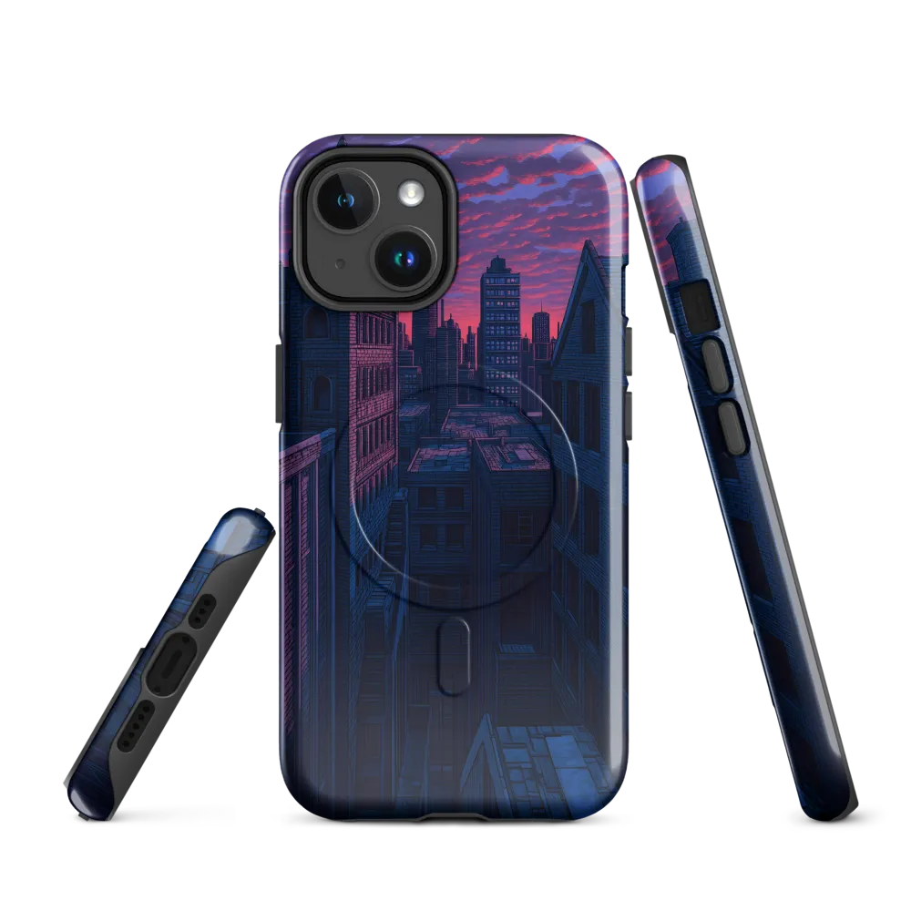 City of Secrets at Dusk | Phone Case |  14 | MagSafe® Tough Case | Glossy