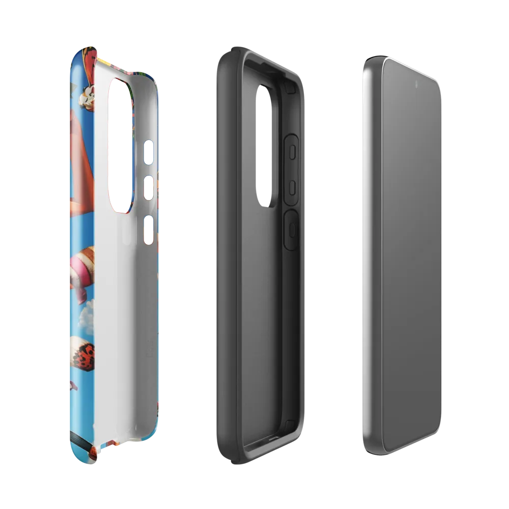 Joyful Whimsy | Phone Case |  S23 | Tough Case | Glossy